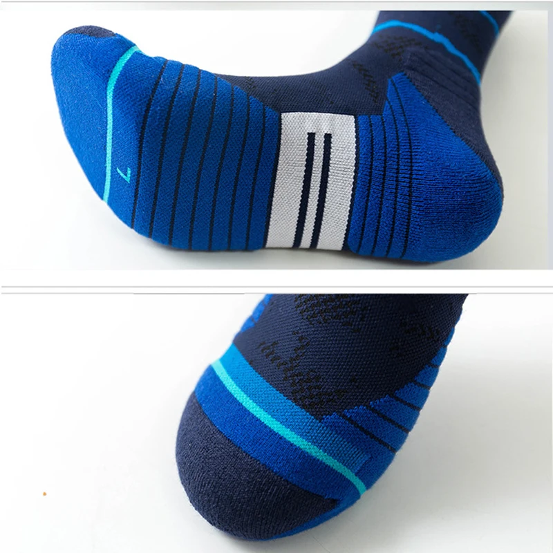 

Knitted Cotton Basketball Socks Men High Tube Functional Sports Socks Outdoor Riding Cycling Running Socks Thickened SKG015