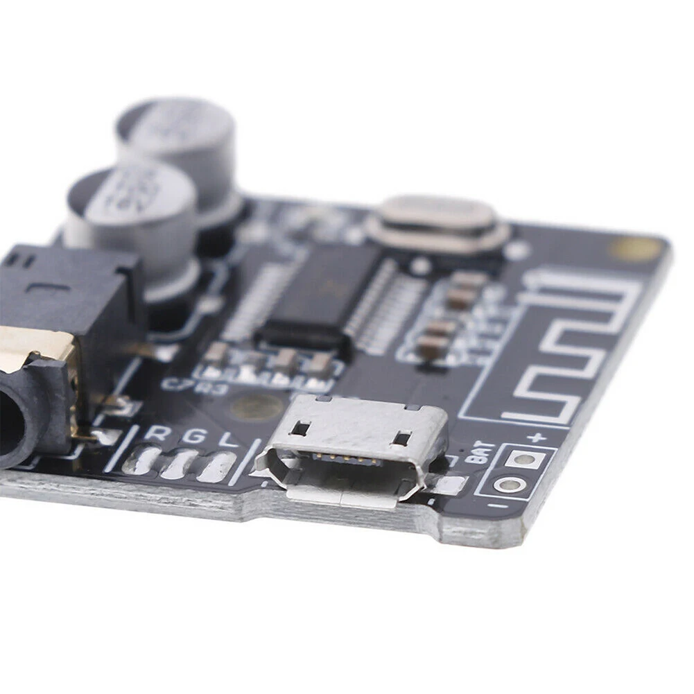 Stereo Bluetooth 4.1 Lossless Car Electronic Audio Receiver DIY Music LED Indicator Power Decoder Board Mini MP3 Module | Электроника