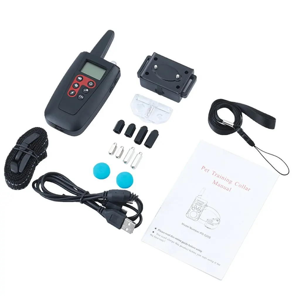 

Electric Shock Collar Remote Control Pet Rechargeable Trainer Training Collar Pet Training Products Dog Training Device