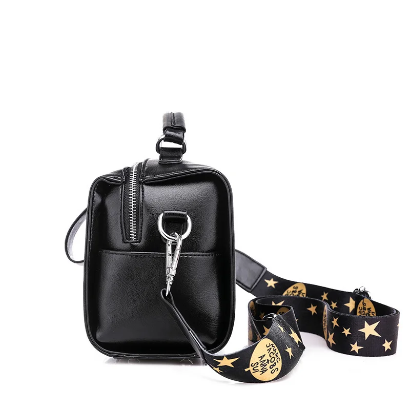 2019 осенняя и зимняя винтажная кожаная Лоскутная сумка из искусственной кожи