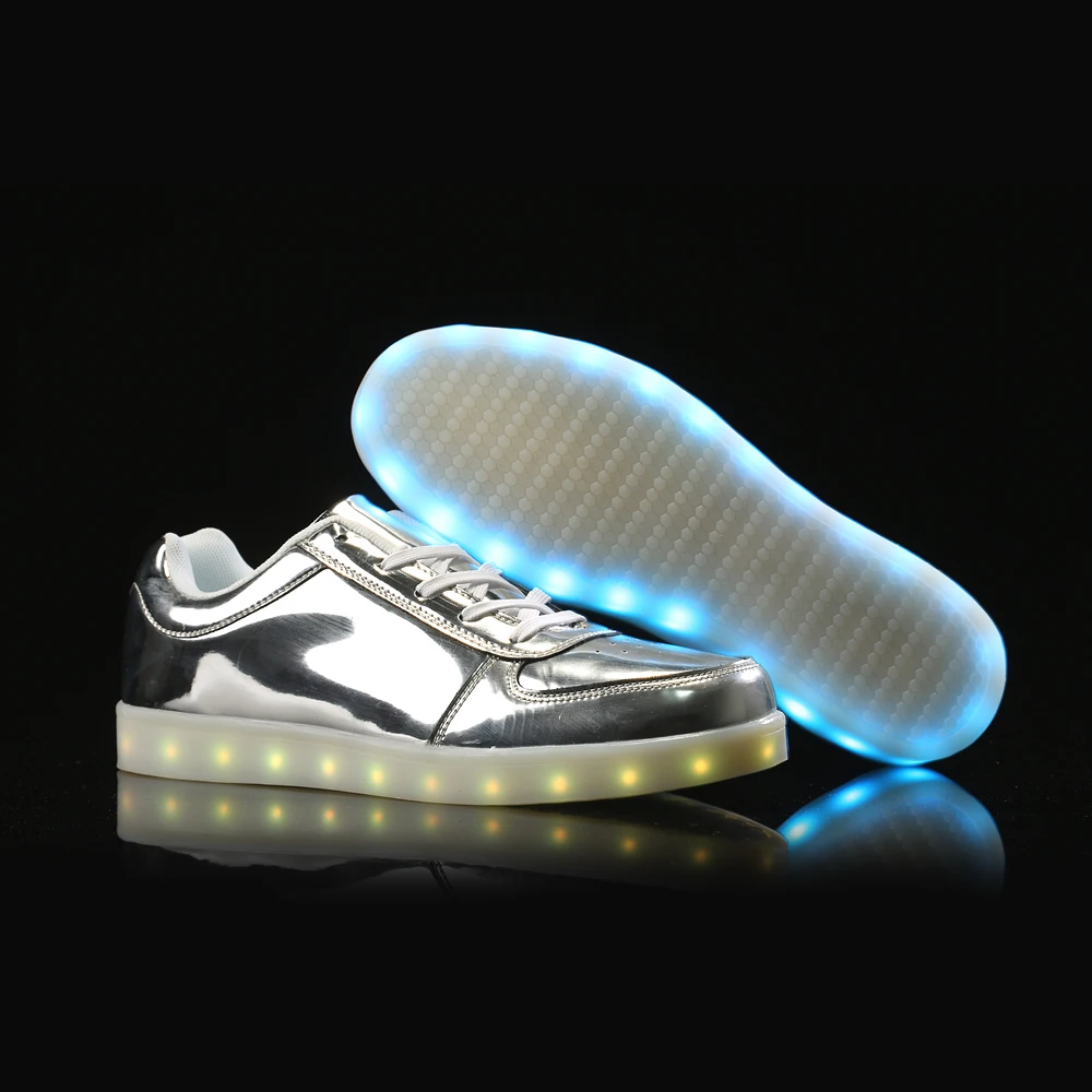 Мужские и женские флуоресцентные кроссовки с дистанционным управлением 7 цветов