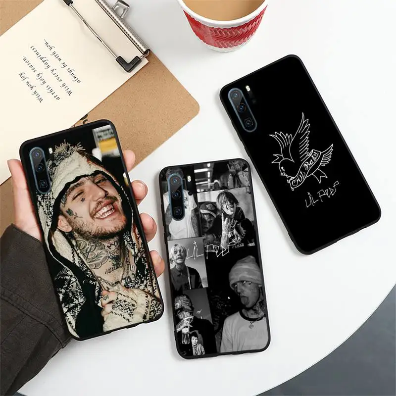 

lil peep Hip hop rapper Phone Case For Huawei honor Mate P 10 20 30 40 i 9 8 pro x Lite smart 2019 nova 5t