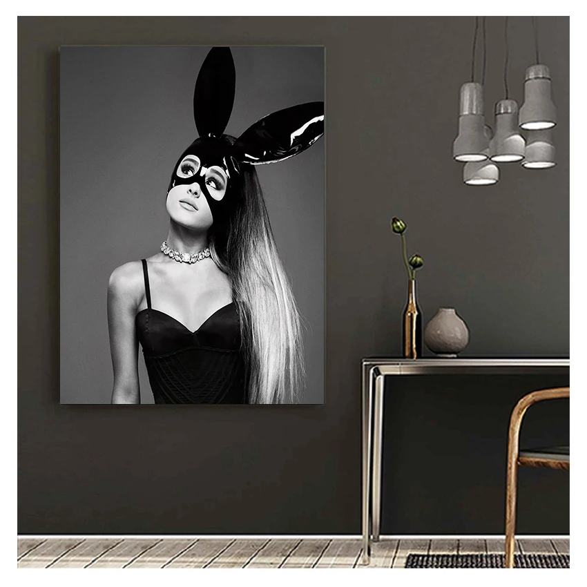 Черно-Белая настенная Картина на холсте картина украшение обои для гостиной