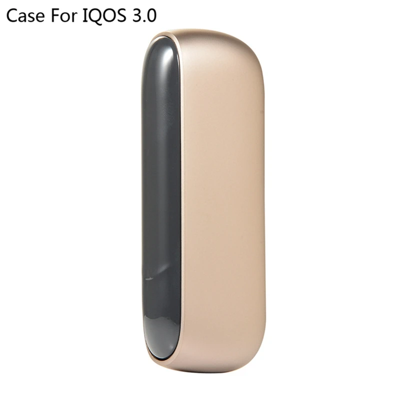 Яркий цвет модный дизайн Внешний чехол s Vape боковая крышка чехол для IQOS 3,0 Сменные магнитные колпаки - Цвет: Серый