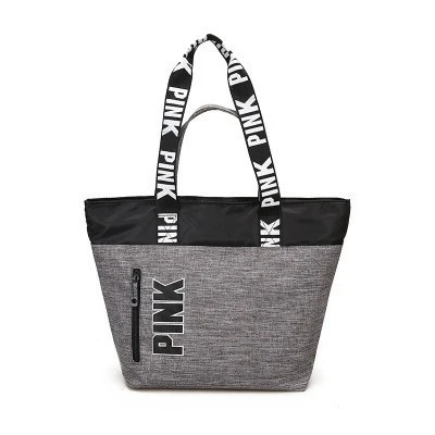 E style gray Новые женские дорожные сумки, органайзер, розовая Женская спортивная сумка для фитнеса, нейлоновая Мужская спортивная сумка, водонепроницаемая сумка на плечо, сумки для багажа - Цвет: E style gray