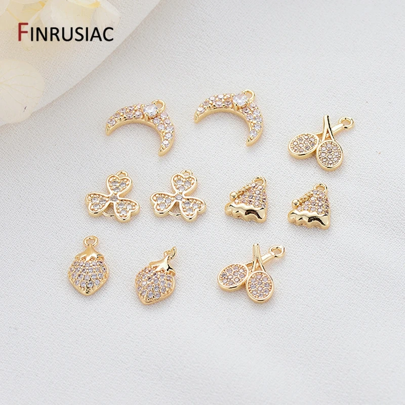 

Новые маленькие аксессуары для подвесок (фрукты/Рождественская шляпа/луна/настольная подвеска), ювелирные изделия ручной работы «сделай са...