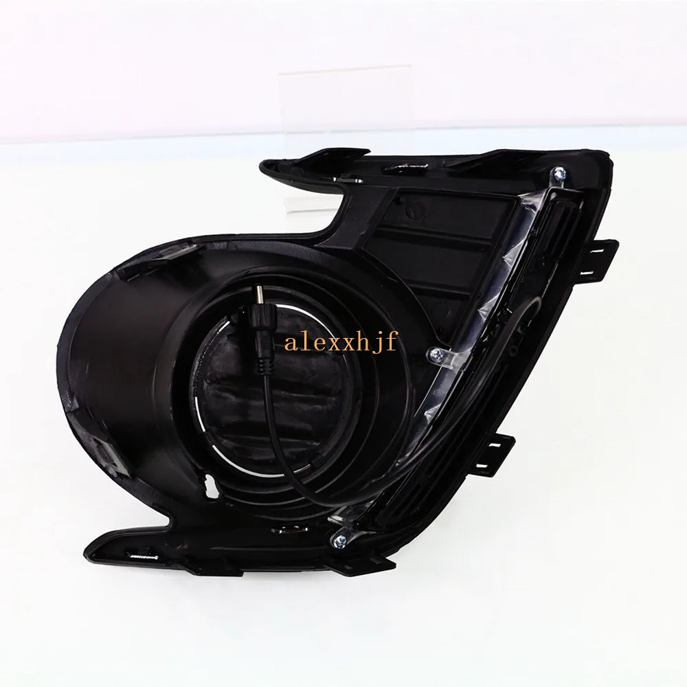 July King LED DRL Daytime Running Lights Case for Mitsubishi Attrage 2012-2015 Mirage G4 Front Bumper 1:1 Replacement |