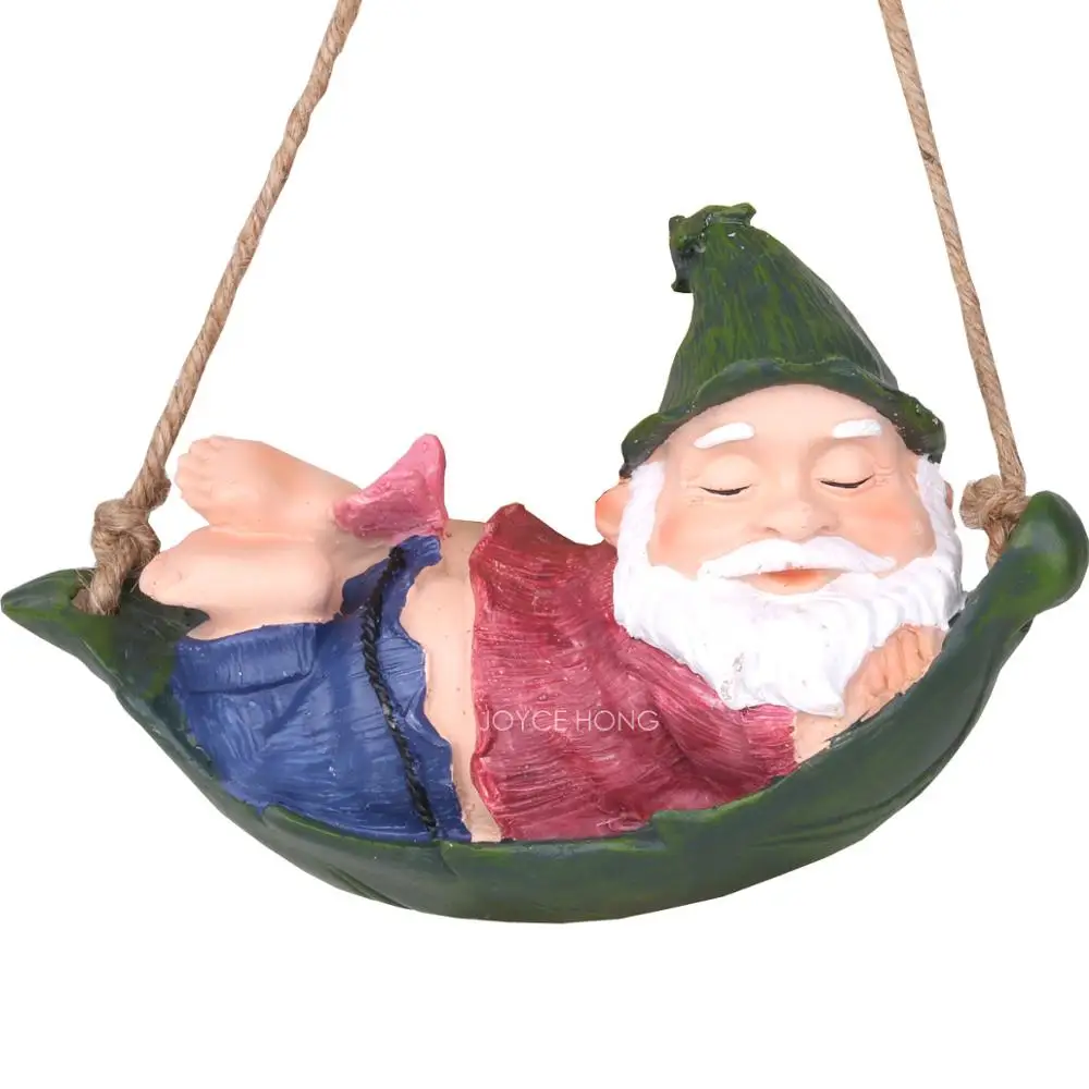 Статуя гнома сада украшения гном фигурка для газон животных Скульптура|Садовые