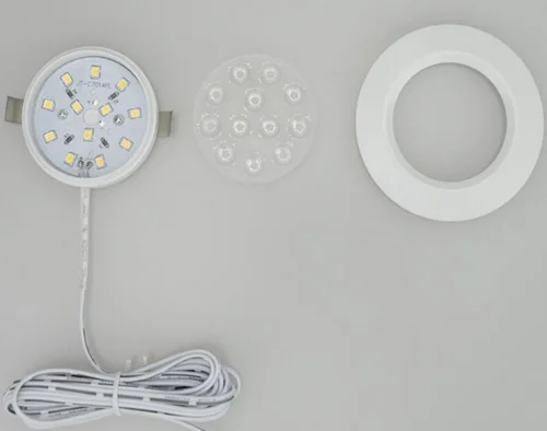 Приглушаемая подсветка для шкафа 12 В светодиодная беспроводная точечные