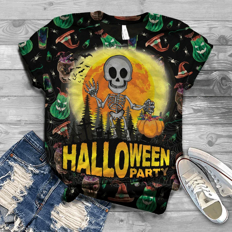 

2021 Summer Ladies T-shirt Fashion Trend New Ladies T-shirt Harajuku Ladies T-shirt Large Size Small Size