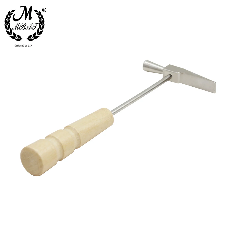 

M MBAT High-Quality Durable Pitch Tuning Hammer Tool Instrument Accessory for Kalimba Thumb Piano Metal Mixer Hammer