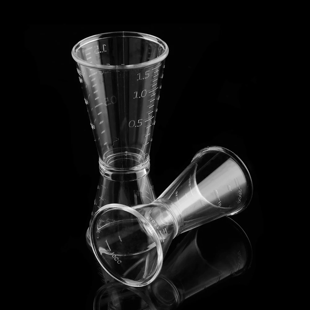 Коктейльный шейкер двойной одиночный джиггер короткая мерная чашка для напитков