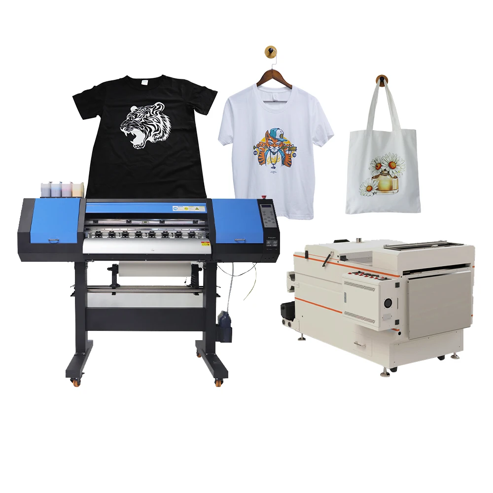 

I3200 60 CM DTF Printer PET Heat Press Large Print Machine With Powder Shaker and Color Fixing Machine DTF Printer