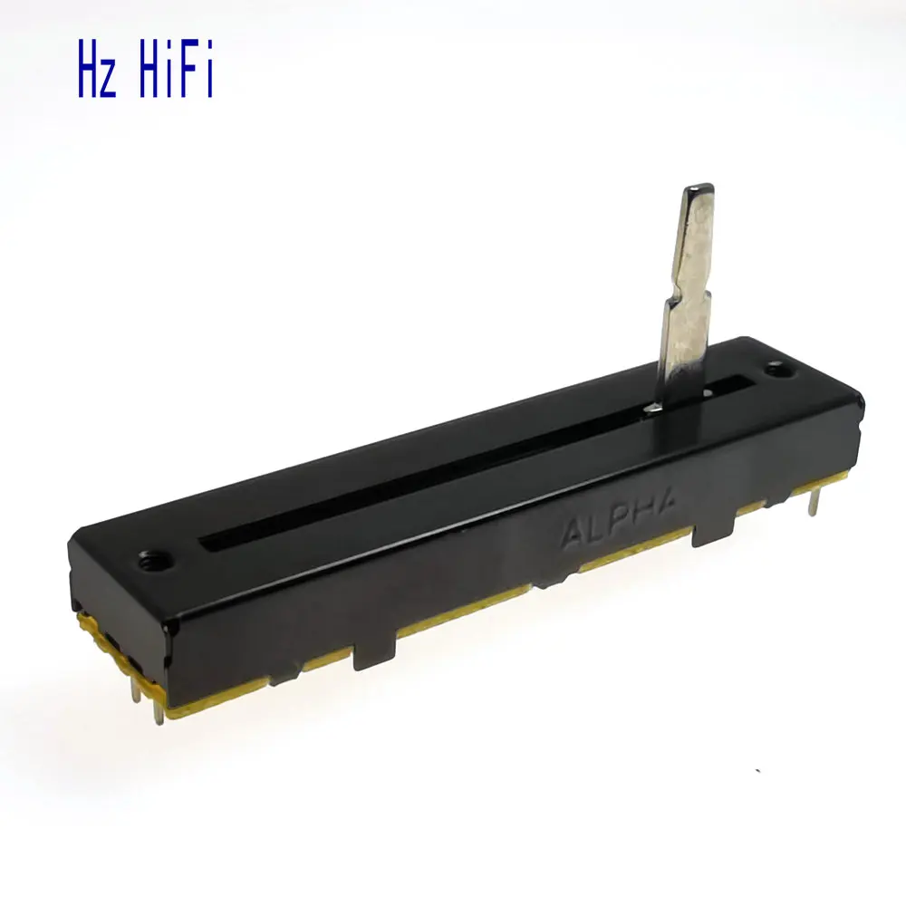 

Новый Альфа 10K 20K 100K 72 мм B20KX2 аудио усилитель объем черенка наушники с двумя поворотные потенциометры OB20KX2