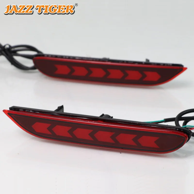 Джаз Тигр мульти-функции Автомобильный светодиодный задний противотуманный