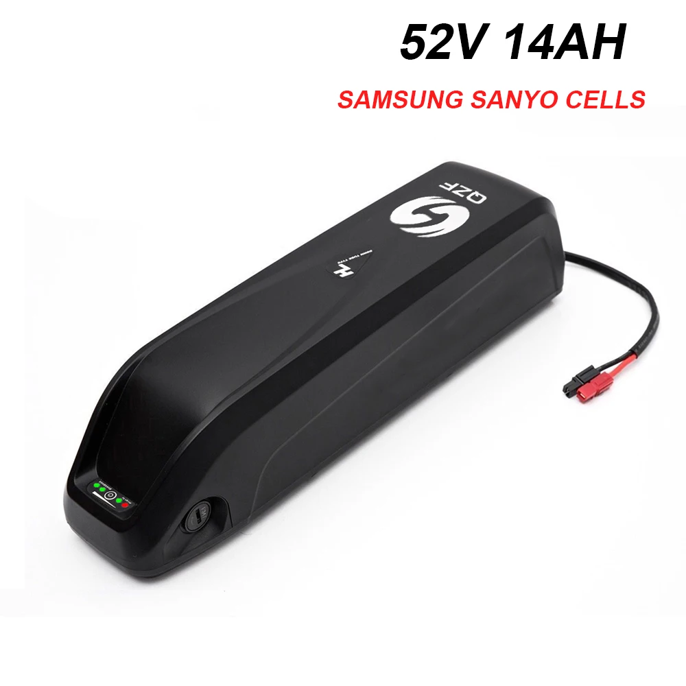 Hailong 52v 14AH батарея для велосипеда Sanyo cells bateria электрического 52V 1000W batteria|Батарея