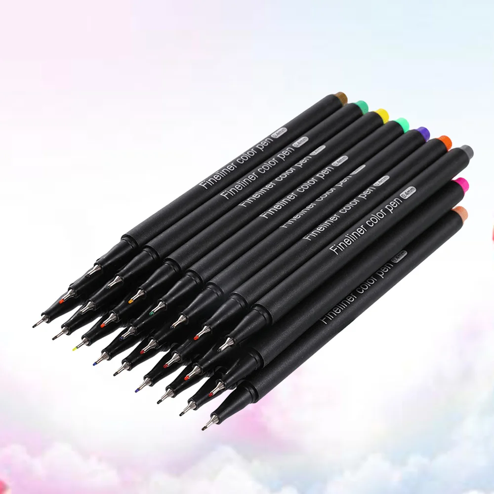 

60pcs 0.4mm Colorful Neutral Marker Pen Hook Line Pen Fineliner Pens for School Office Pen Set Ink Pen Art Supplies (60 Colors)