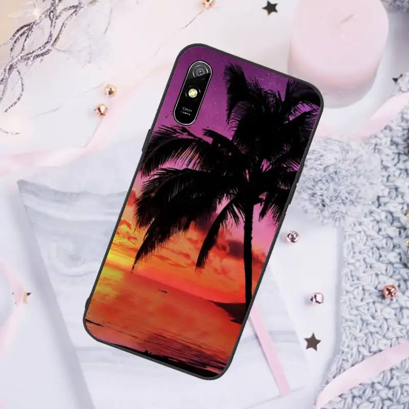 

Palm Tree Phone Case For Xiaomi Mi Redmi Note 7 8 9 pro 8T 9T 9S 9A 10 Lite pro