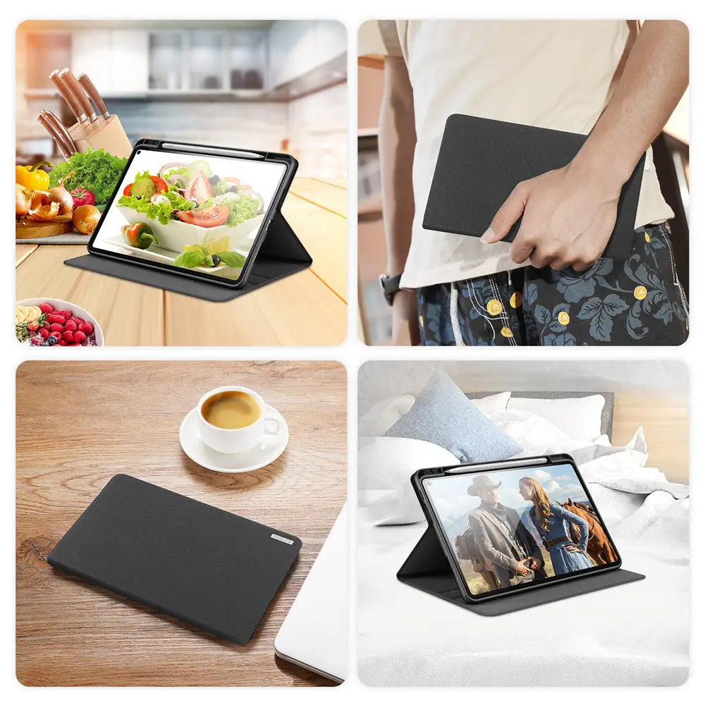 Чехол для планшета Huawei Mate Pad Pro 10 8 с держателем-карандашом кожаный умный