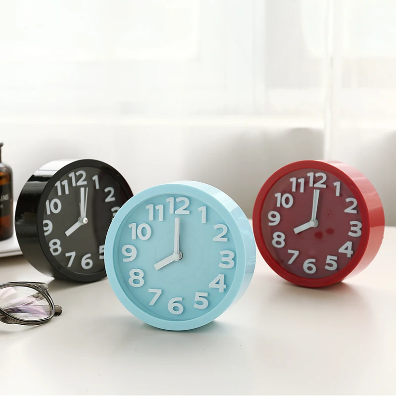 

Silent Alarm Clock Battery Travel Minimalist Aesthetic Alarm Clock Kids Hand Cute Small School Despertador Bedroom Decor NZ50