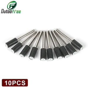 10 шт.лот, насадка для дрели, наждачная бумага, хвостовик для вращающихся инструментов Dremel, барабанный шлифовальный станок для Dremel, набор аксессуаров