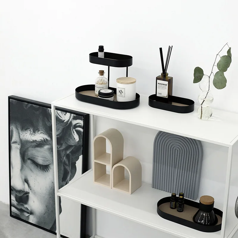 2-слойный металлический лоток для хранения ювелирных изделий JINSERTA тарелка