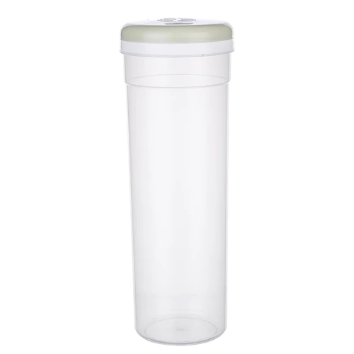 green Household transparent food storage tanks grain storage box fresh storage sealed cans kitchen noodles box WF619914 - Цвет: green