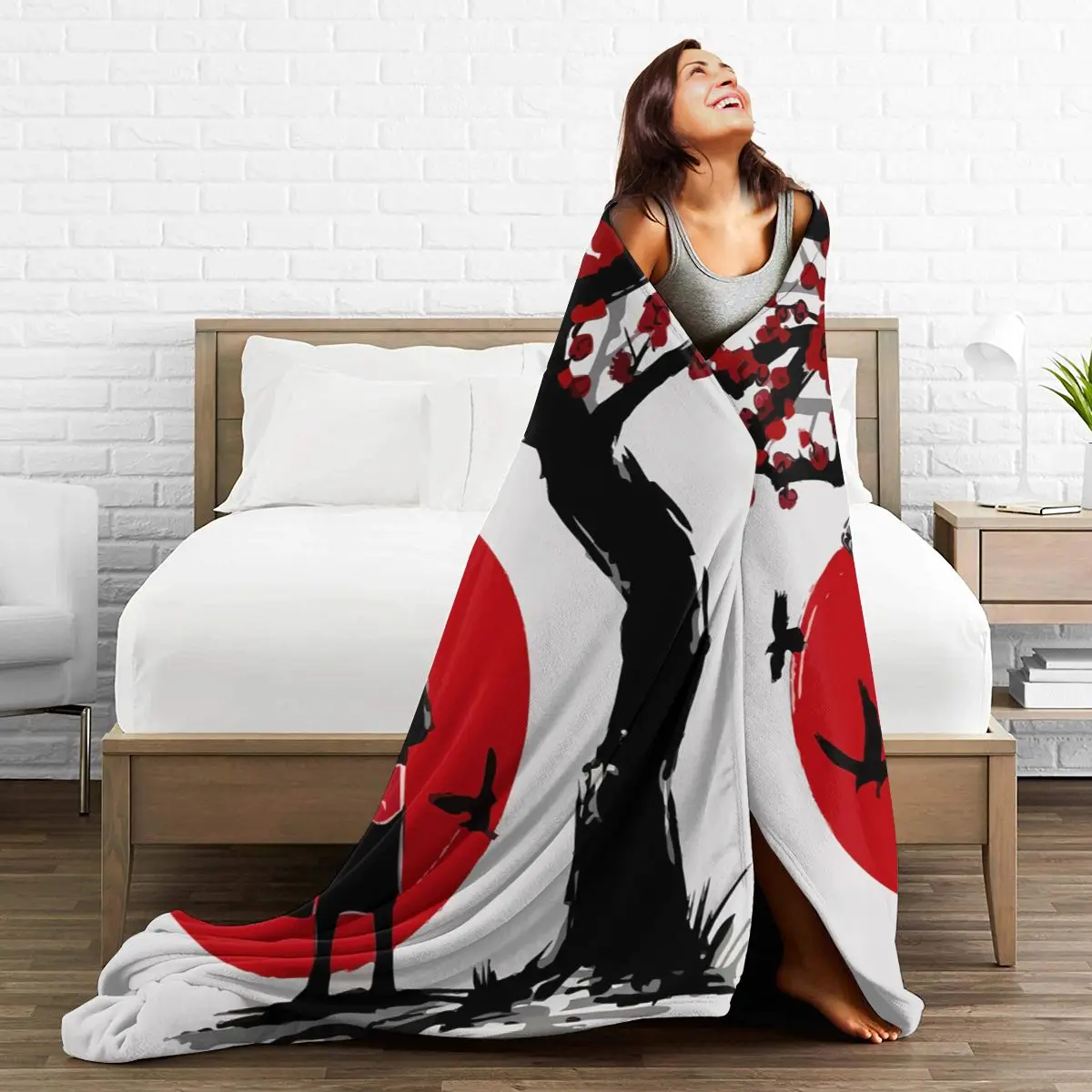 

3D Print anime Naruto Flannel Blanket for Beds Hiking Picnic Thick Quilt Fashionable Bedspread Fleece Throw Blanket-2