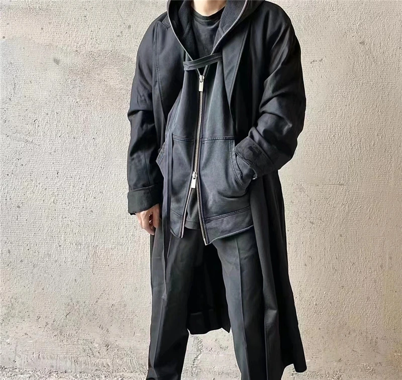 Винтажная толстовка с капюшоном ASKYURSELF для мужчин и женщин лучшее качество 1:1 на