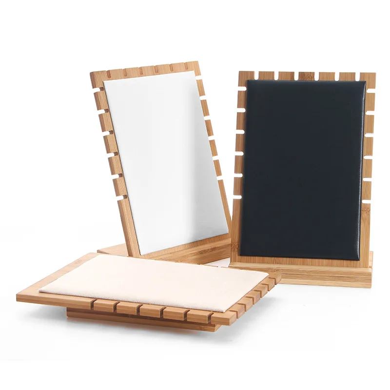 Бамбуковая креативная Подвеска для ювелирных изделий из искусственной кожи