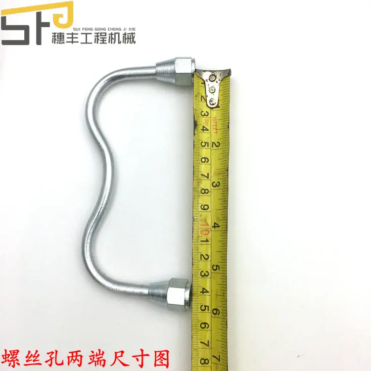 

free shiipping M-tube high-pressure oil pipe of excavator parts Hitachi ZAX120/200/210/230/240-5/6 hydraulic pump tubing