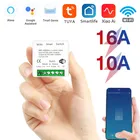 Модуль переключателя Wi-Fi Tuya с 1234-клавишным 2-канальным управлением, умное приложение Smart Life, прерыватель для умного дома, работает с Alexa,google Home