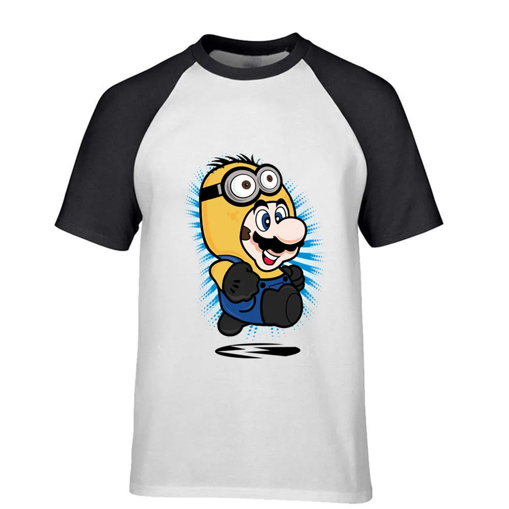 Футболка мужская с рукавом реглан белая рубашка в стиле хип хоп для занятий зале