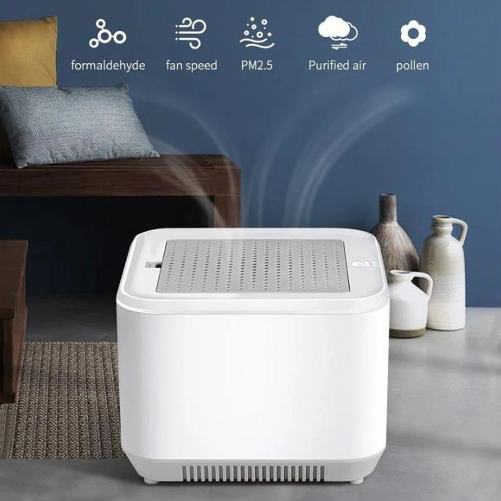 

Portable Household Desktop Air Purifier UV Germicidal Light Sterilizer Box Air Cleaner HEPA Filter Formaldehyde PM2.5