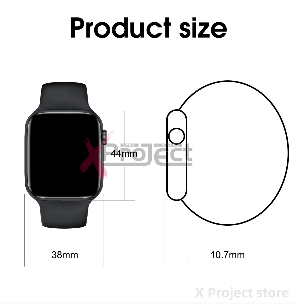 

IWO Smartwatch W26+ pro Watch series 6 Bluetooth Smart Watch Men Heart Rate Women's Watches PK IWO 13 12 W26 W46 HW12 DT100 G68L