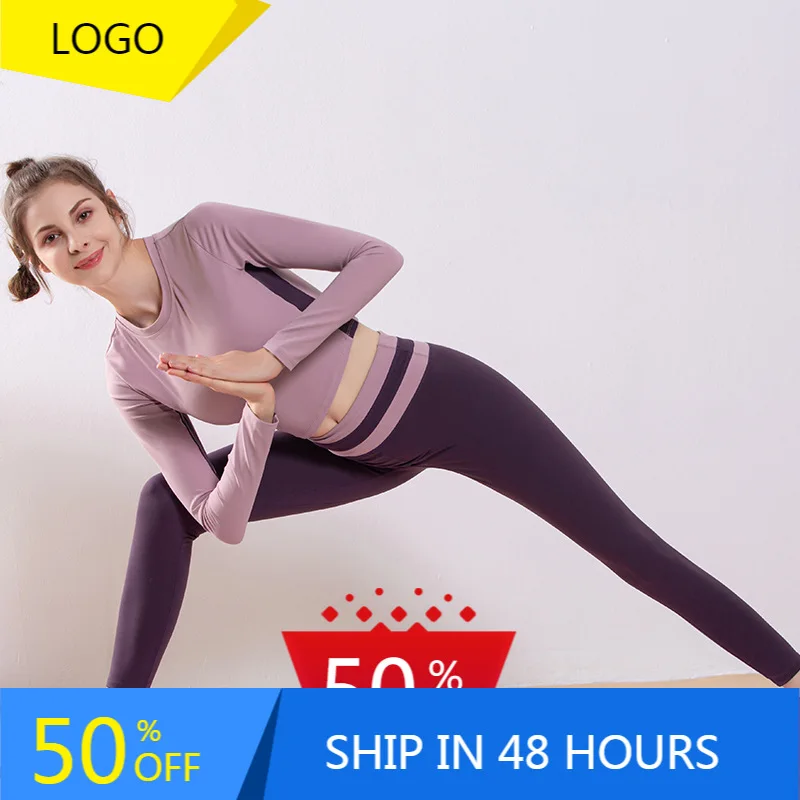 

Yoga Clothes Women's Autumn Fashionable Elegant Autumn and Winter New Quick-Drying Beginner Running Athletic Clothing Fitness