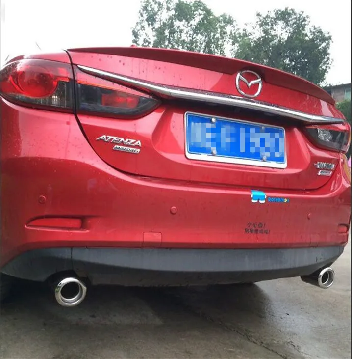 Спойлер заднего крыла для Mazda 6 спойлер из АБС пластика Atenza 2014 2016|rear spoiler|car rear wingrear