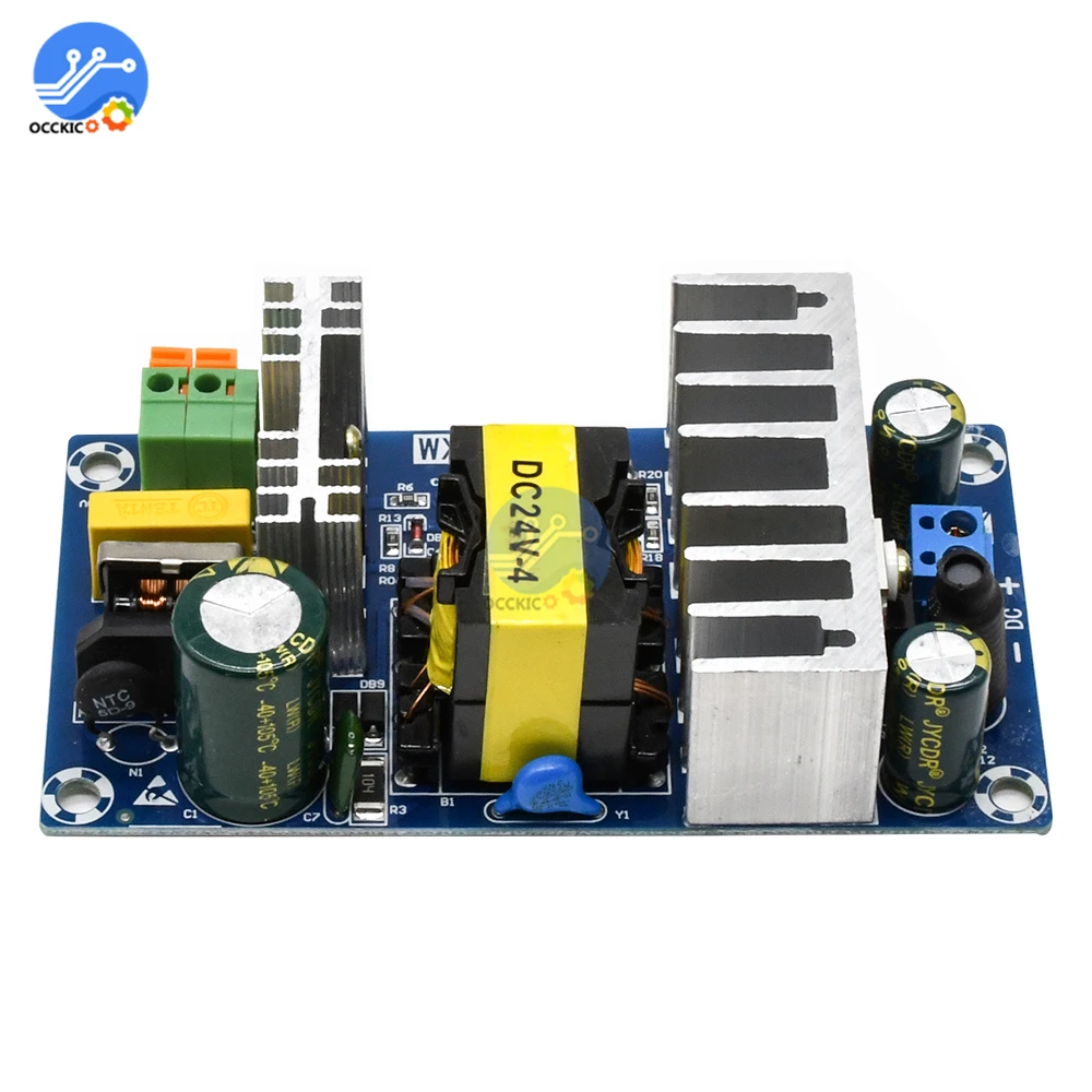 Модуль электропитания переменного тока 110 В 220 в постоянный ток 24 6A 8A плата