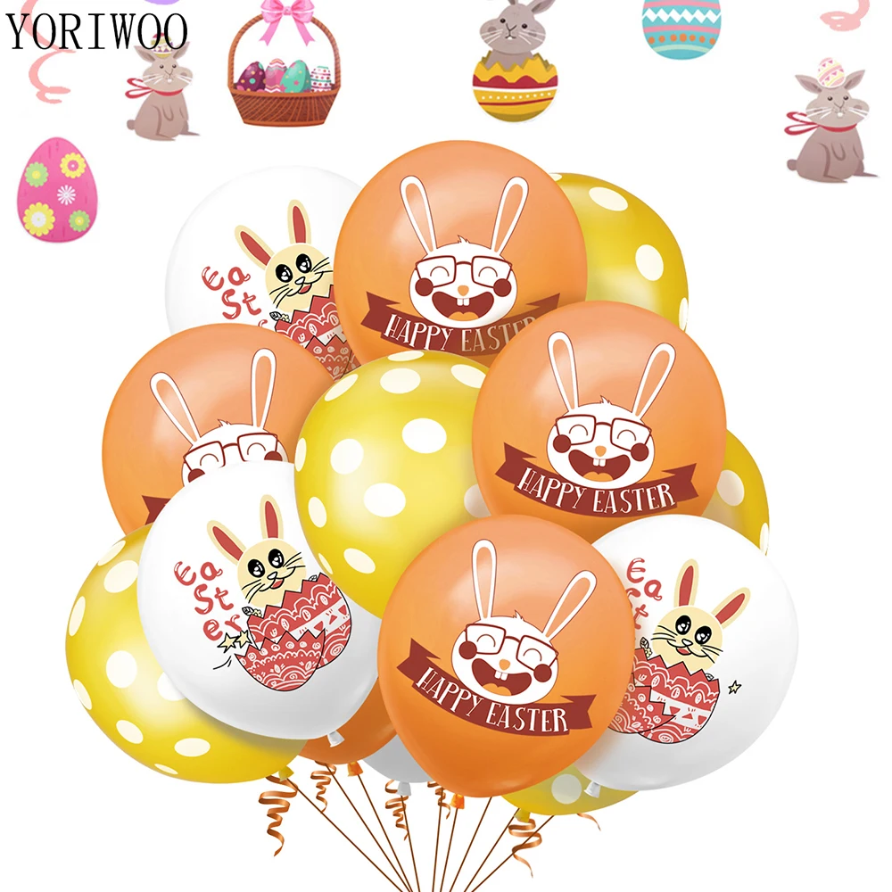 YORIWOO воздушный шар из латекса в виде кролика Конфетти воздушные шары для дня