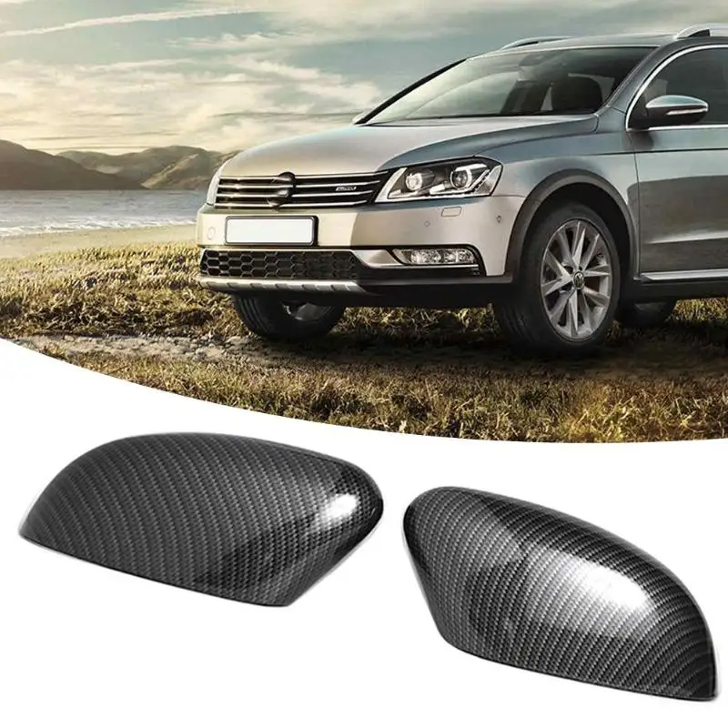 VODOOL 2 шт. Авто Боковая крышка зеркала заднего вида накладки для Ford Focus MK2/MK3 Sedan (DYB)