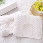 Детская подушка U-образная, теплая, хлопковая, для новорожденных, с защитой от подголовника, позиционер для сна