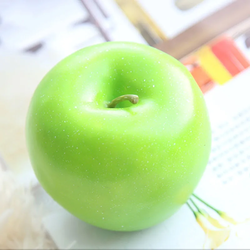 Модель фрукта — яблоко, банан, апельсин — для декора дома, отеля, супермаркета, магазина, школы, фотосъемки в моделях, гостиная.