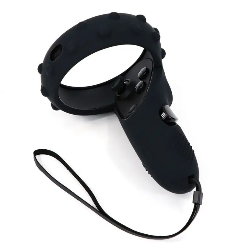 B Для Oculus Quest/Rift S Silicone VR Grip Cover защитная оболочка для контроллера чехол - Цвет: B