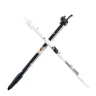 2 шт.лот, новый детский милый котенок, кошка, следы, черные гелевые чернила, роликовая ручка для рисования, канцелярские принадлежности, Подарочные игрушки