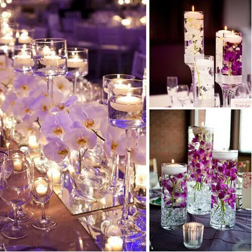 Новинка Лидер продаж 10 шт./компл. романтические круглые свечи плавающие