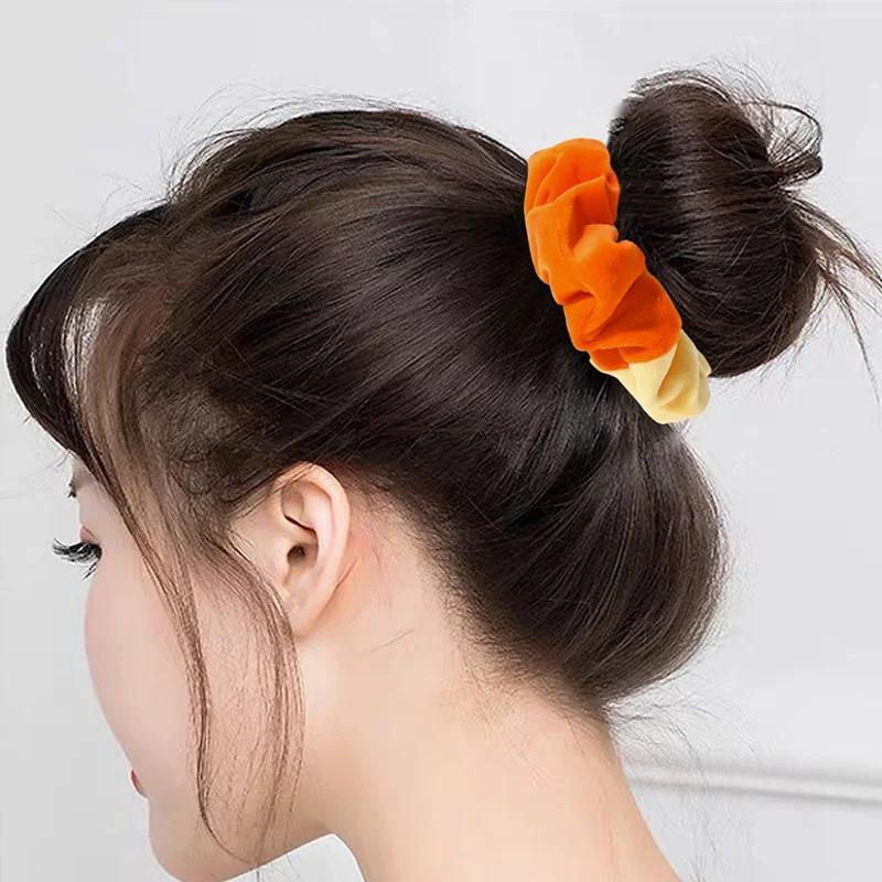 

1Pcs Velvet Scrunchie Women Girls Elastic Hair Rubber Bands Accessories Gum For Women Tie Hair Ring Rope Ponytail Holder