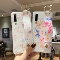 case for samsung galaxy note 20 10 9 8 s20 s10 s10e s9 s8 m31 m31s m51 m21 plus lite ultra relief floral phone wristband cover