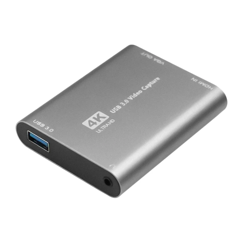 

NEW-4K коробка для записи Hdmi USB 3,0 Hd карта видеозахвата поддерживает выход Hdmi Loop, максимальное разрешение 4K @ 60 Гц