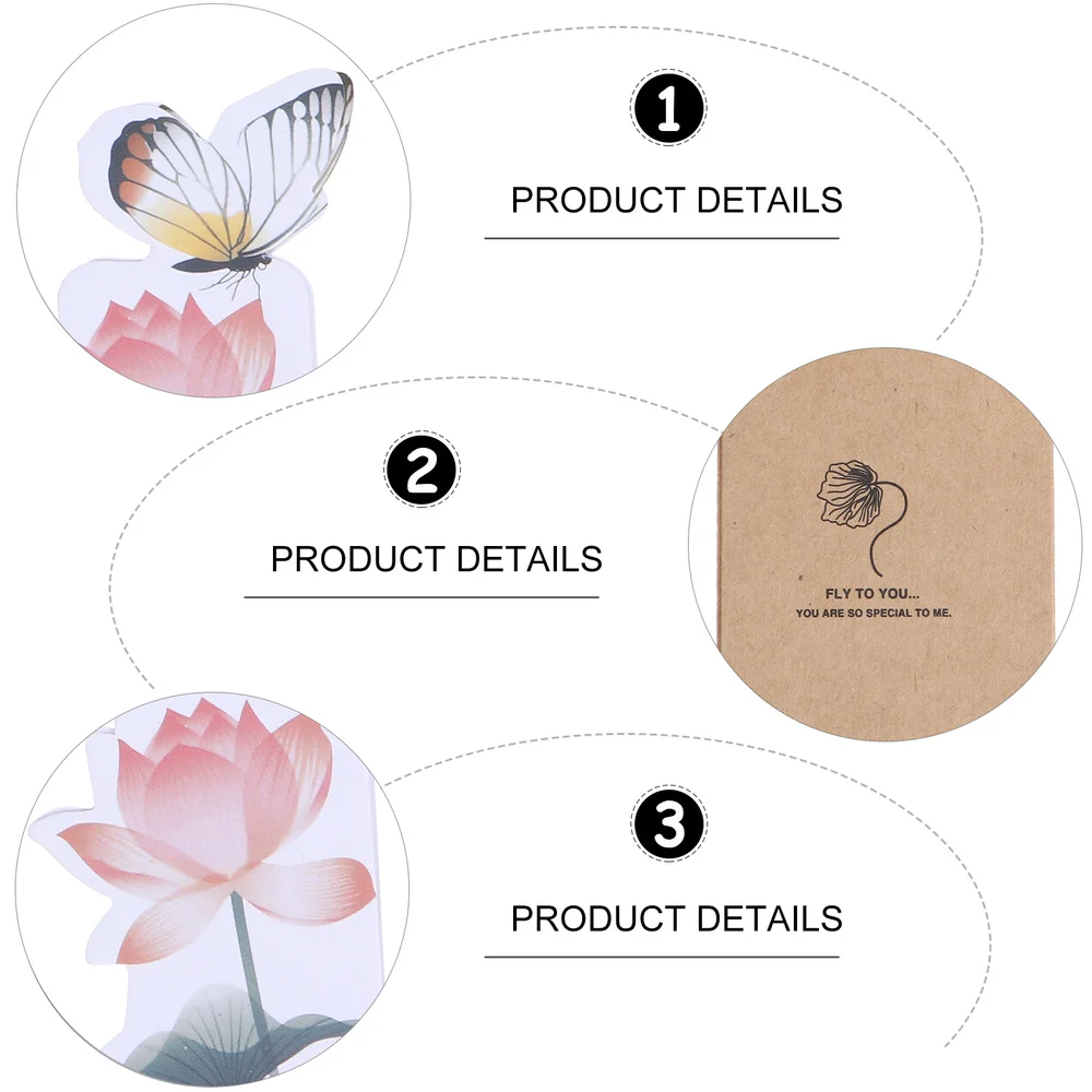 

28pcs Adorable Butterfly Bookmarks Unique Bookmarks Delicate Gift Bookmarks