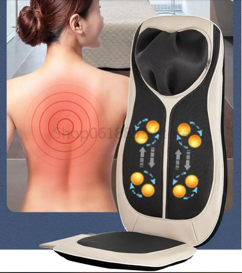 

Buttocks vibration Cervical and lumbar integrated massager Massage massage Full body car back and waist cushion